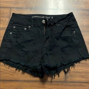 Black American Eagle shorts